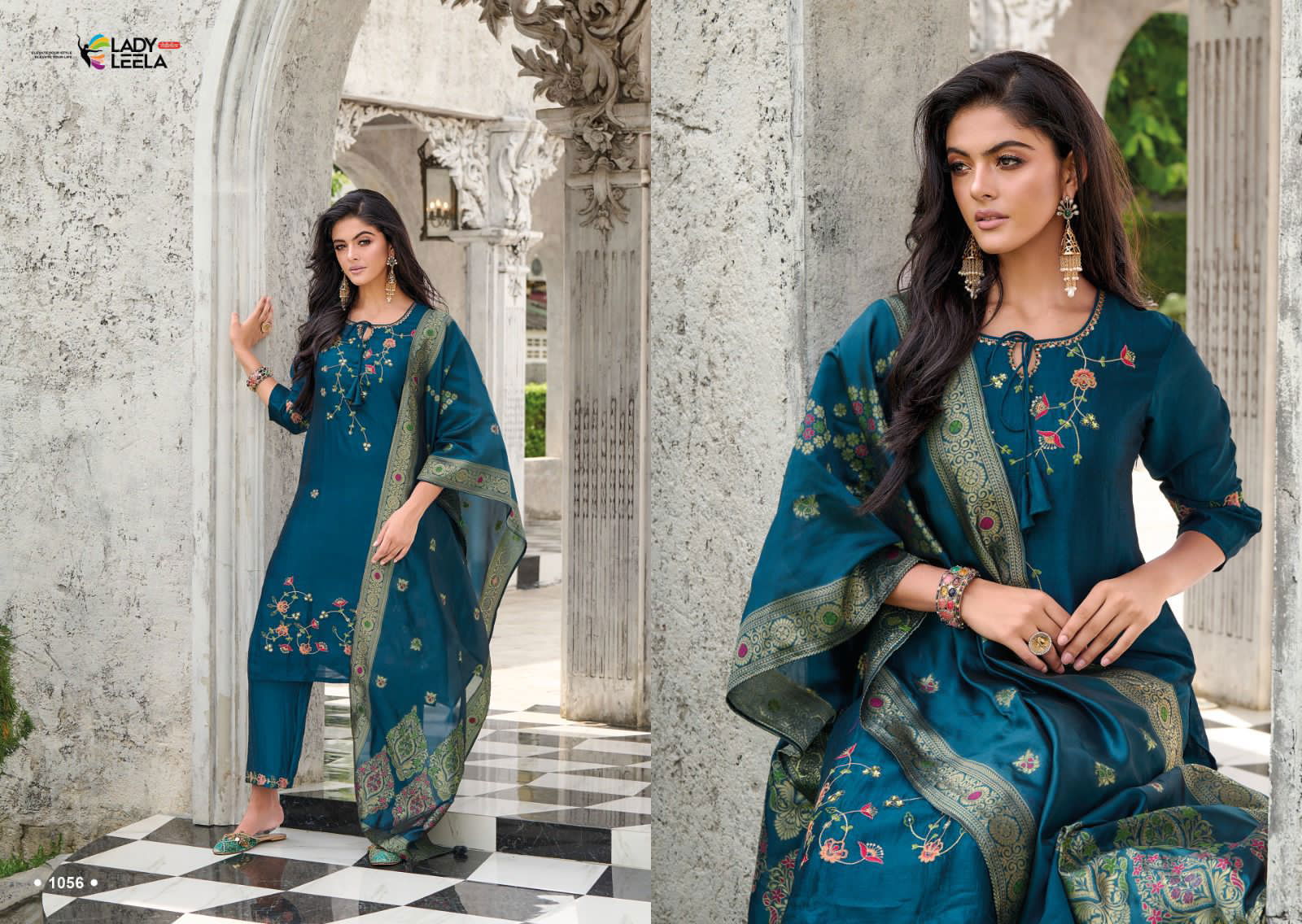 Lady Leela Maisha Heavy Readymade Suits Catalog
